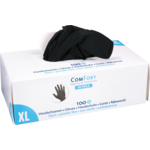 ComFort - Handschoen | Nitril | ongepoederd | XL | 4gr | zwart | 100 stuks