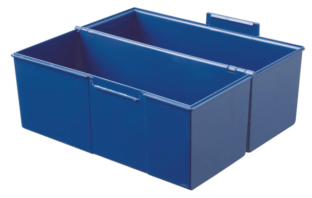 Han - Kaartenbak han a5 300krt breed kstof blauw