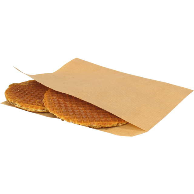 Klika - Zak | Snackenvelop | Papier | 15x15cm | bruin | 2000 stuks