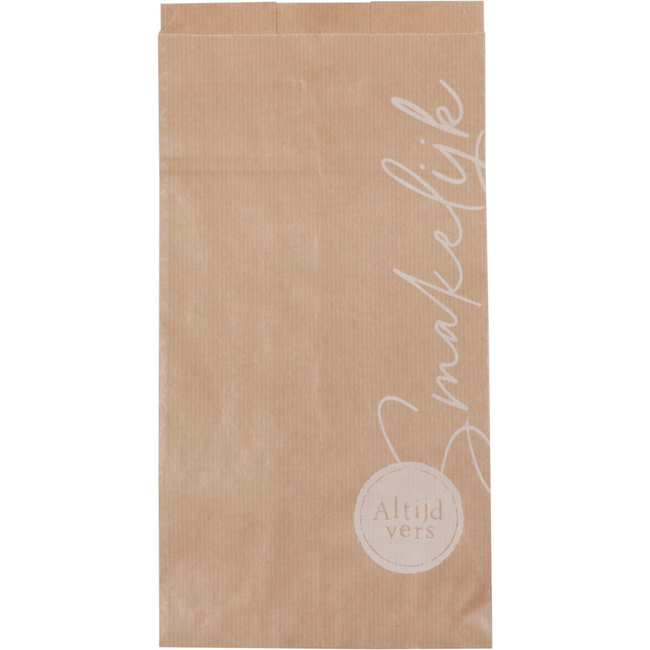 Paardekooper - Zak | Papier | Nr. 1 | 1 pond | 14/ 8x25.5cm | Altijd vers smakelijk | bruin | 10 kg