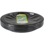 Goldplast - Bord | Use reuse | reusable | rond | 1-vaks | pP | Ø22cm | zwart | 25 stuks