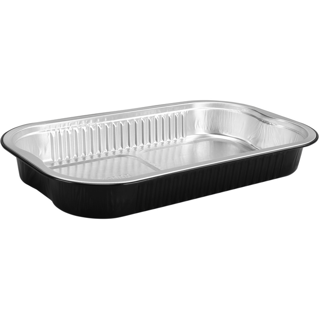 Klika - Bak | Aluminium | 700ml | ready2Cook | 234x138x30mm | zwart | 480 stuks