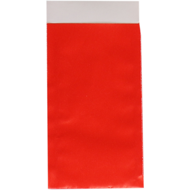 Klika - Zak | Fourniturenzak | Papier | 10x16cm | rood | 200 stuks
