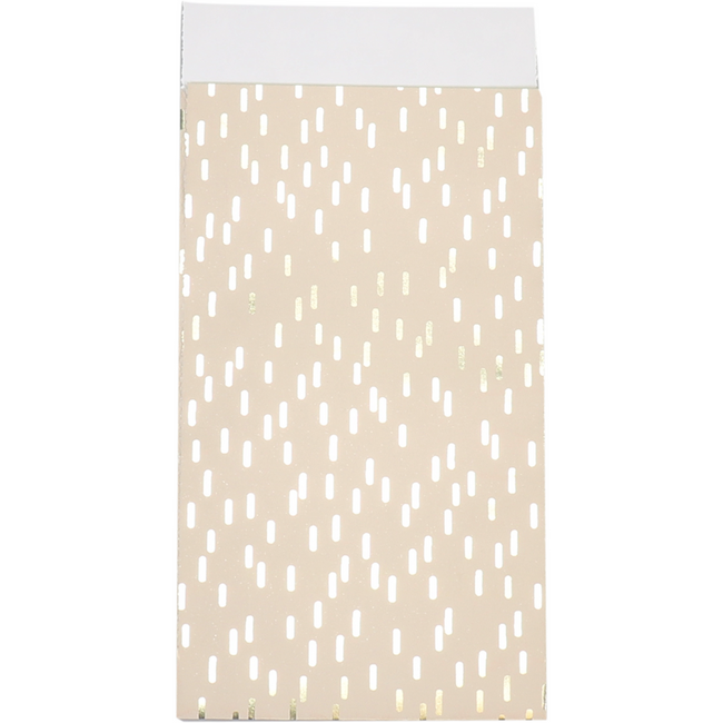 Klika - Zak | Fourniturenzak | Papier | 7x13cm | goud/champagne | 200 stuks