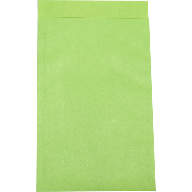 Klika - Zak | Fourniturenzak | Kraftpapier | 12x19cm | groen | 200 stuks