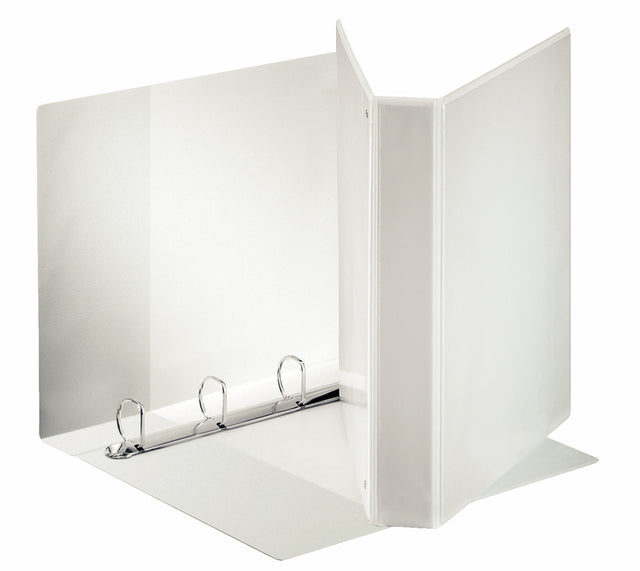 Classeur à anneaux de présentation Esselte A4 Maxi 4 anneaux D-mech 30mm blanc