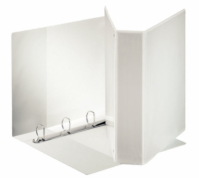Classeur à anneaux de présentation Esselte A4 Maxi 4 anneaux D-mech 60mm blanc