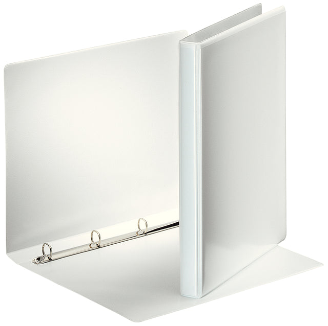 Classeur à anneaux de présentation Esselte A4 4 anneaux O-mech16mm blanc