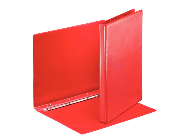 Classeur à anneaux de présentation Esselte A4 4 anneaux O-mech 16mm rouge