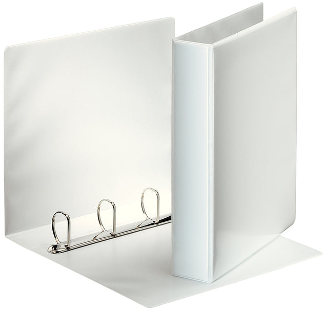 Classeur à anneaux de présentation Esselte A4 4 anneaux D-mech 40mm blanc