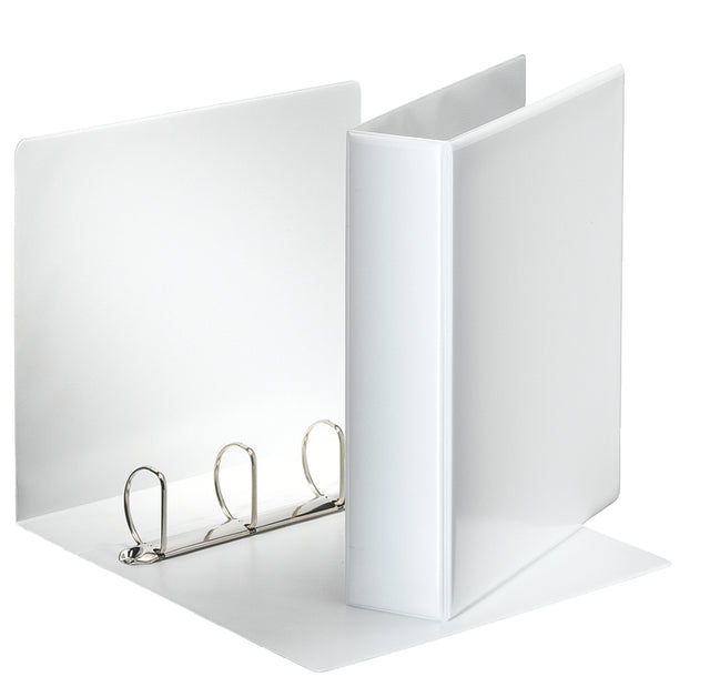 Classeur à anneaux de présentation Esselte A4 4 anneaux D-mech 50mm blanc