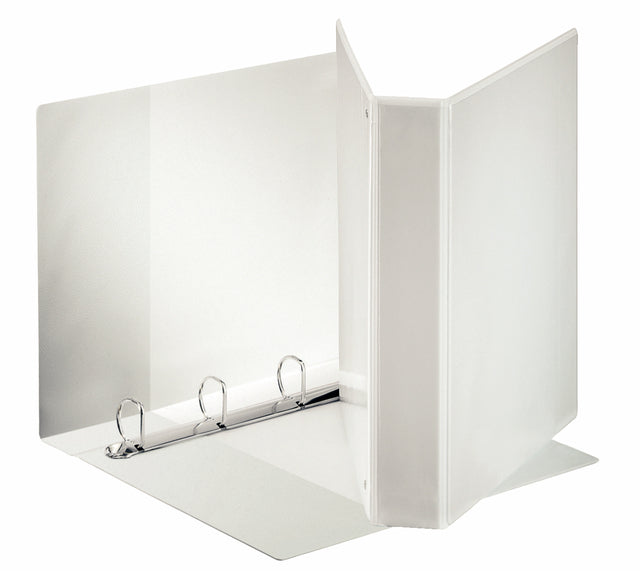 Classeur à anneaux de présentation Esselte A4 Maxi 4 anneaux D-mech 40mm blanc