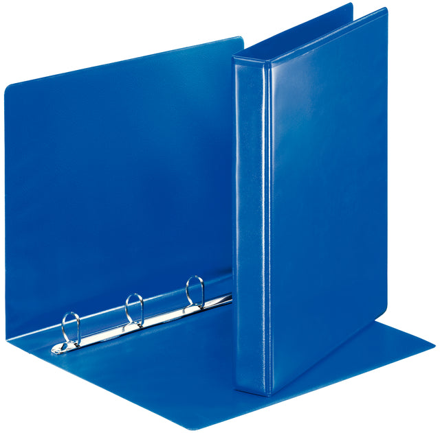 Classeur à anneaux de présentation Esselte A4 4 anneaux D-mech 25mm bleu