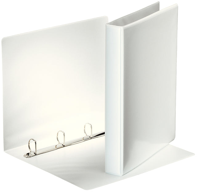 Classeur à anneaux de présentation Esselte Deluxe A4 4 anneaux D-mech 30mm blanc | 10 morceaux