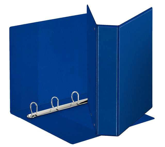 Classeur à anneaux de présentation Esselte Deluxe A4 4 anneaux D-mech 30mm bleu | 10 morceaux