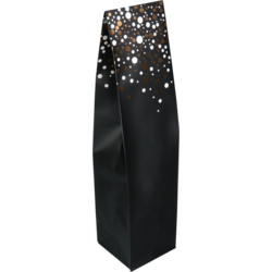 Klika - Fleszak | 9.5x41x9.5cm | Party Spot-On | papier | zilver/goud/zwart | 25 stuks