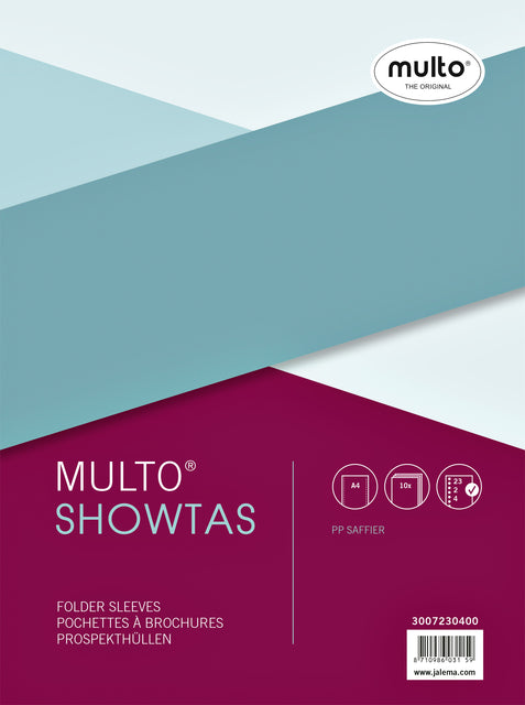 Showbag Multo 23 trous PP grain 0,08 mm | 10 morceaux