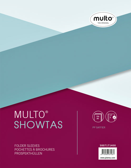 Showbag Multo 17 trous PP grain 0.08mm