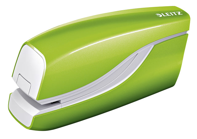 Agrafeuse Leitz NeXXt WOW électrique sans contact 10 feuilles vert