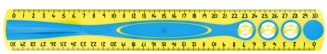 Règle Maped Kidy'grip 30cm assortie