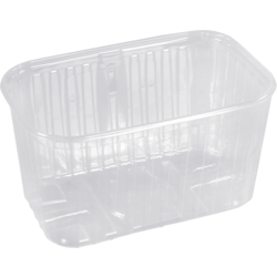 Paardekooper - Schaal | pP | rechthoekig | 192x118x105mm | transparant | 720 stuks