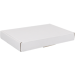 Klika - Brievenbusdoos | A5 | golfkarton | 220x155x28mm | met klep | enkele golf | wit | 50 stuks