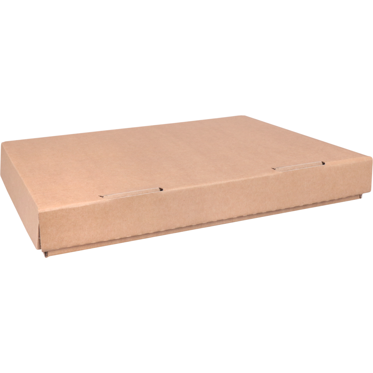 Klika - Vouwdoos | golfkarton | 300x240x40mm | vaste deksel | bruin | 25 stuks