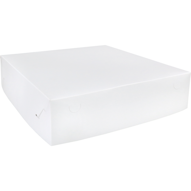 Klika - Zwanenhals/ verzenddoos | karton | 40x40x10cm | duplex | wit | 50 stuks