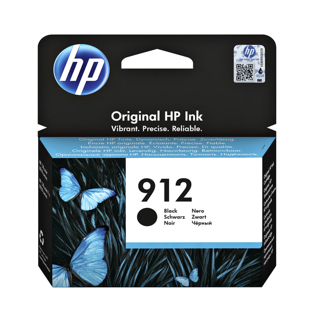 HP - Inktcartridge hp 3yl80ae 912 zwart