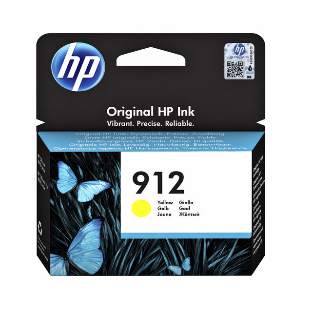 HP - Inktcartridge hp 3yl79ae 912 geel