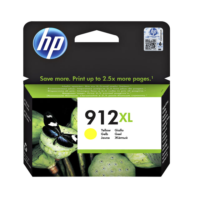 HP - Inktcartridge 3YL83AE 912XL geel