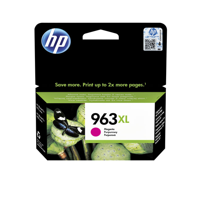 HP - Inktcartridge hp 3ja28ae 963xl rood