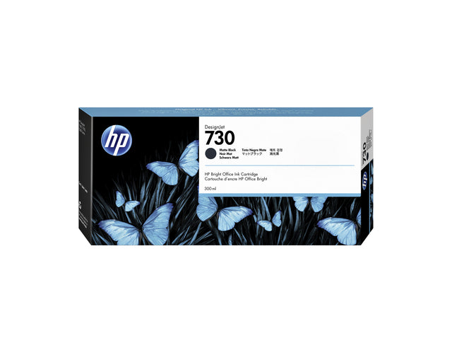 HP - Inktcartridge hp p2v71a 730 300ml mat zwart