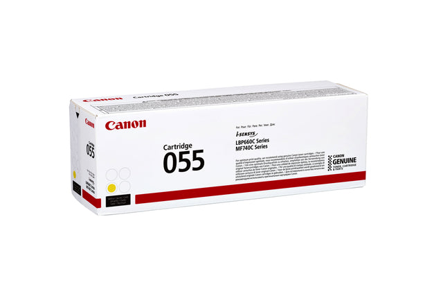 Cartouche de toner Canon 055 jaune