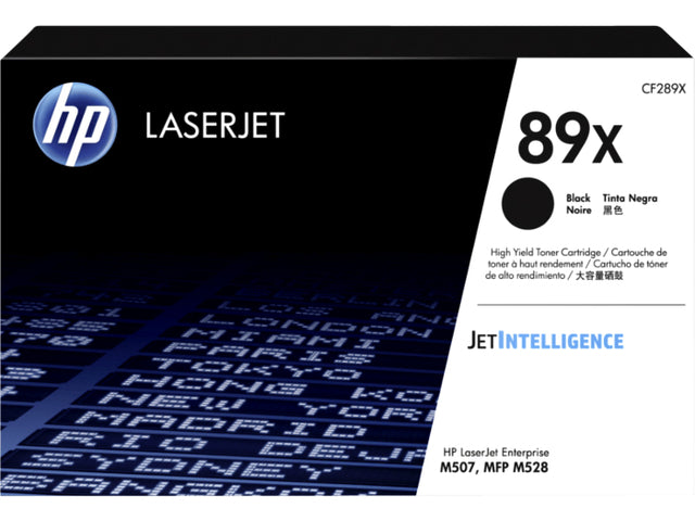 HP - Tonercartridge hp cf289x 89x zwart