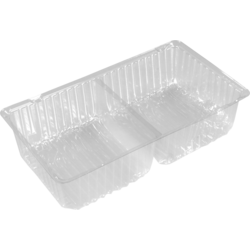 Klika - Koekzak-interieur | Gerecycled PET | 192x108x45mm | transparant | 1400 stuks