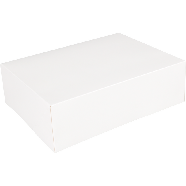 Klika - Gebaksdoos | karton | 26x20x8cm | wit | 200 stuks