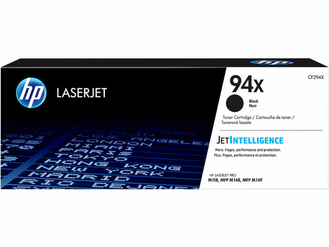 HP - Tonercartridge hp cf294x 94x zwart
