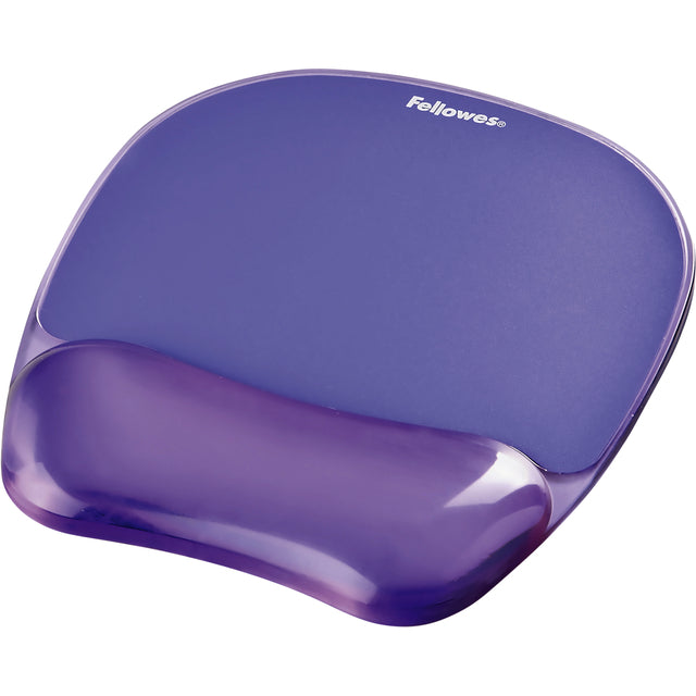 Fellowes - Muismat polssteun fellowes crystals gel tr ps
