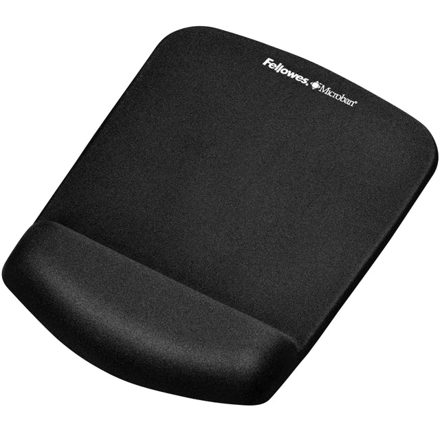 Fellowes - Muismatpolssteun fellowes plush touch zwart