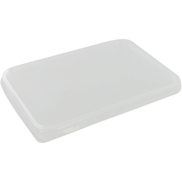 Klika - Deksel | kilobak | PP | rechthoekig | 195x140x7mm | transparant | 500 stuks