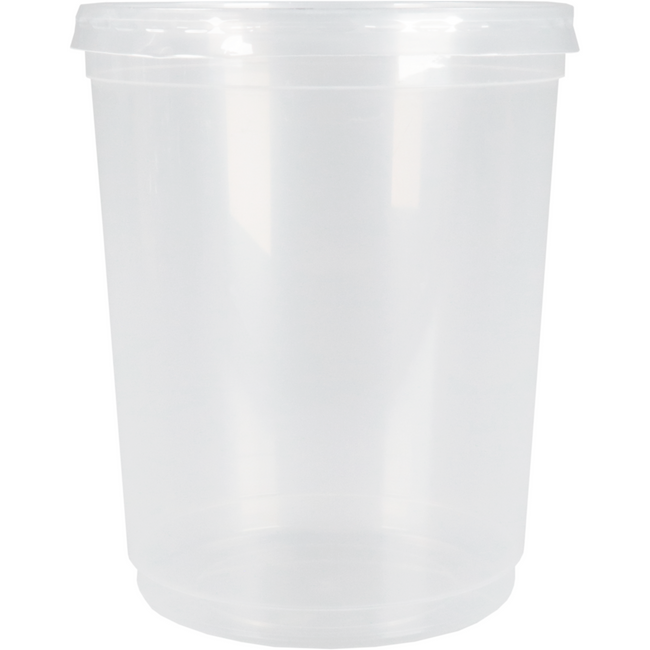 Depa - Pot | soeppot | pP | 1000ml | met deksel | Ø115mm | 137mm | transparant | 25 stuks