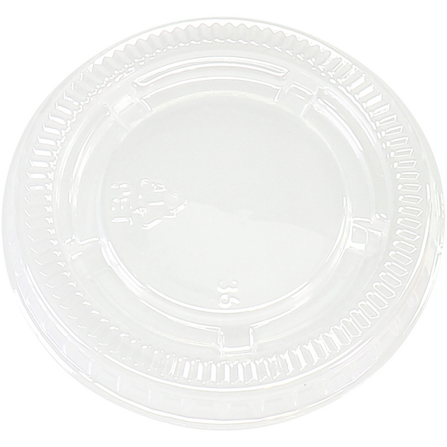 Depa - Deksel | sauscup | PET | Ø65mm | transparant | sleeve met 100 stuks