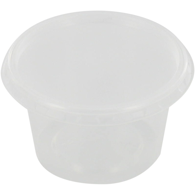 Klika - Bak | PP | 50ml | Ø72mm | kunststof cup | 24mm | transparant | 500 stuks