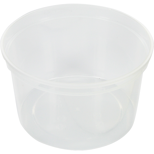 Klika - Bak | PP | 500ml | Ø115mm | transparant | 500 stuks