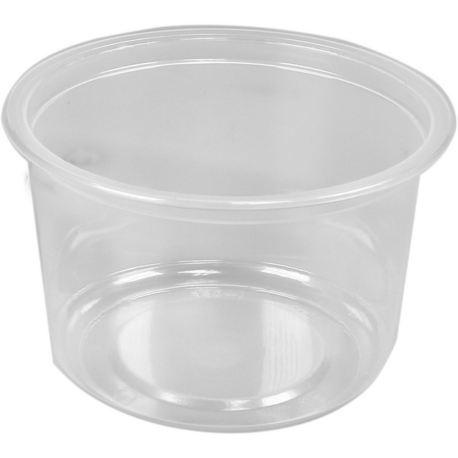 Klika - Bakje rond PP 102/80 ø115x80 inhoud 500cc helder sealbaar 960 stuks