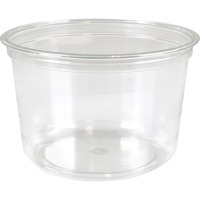 Deli Circle - Cup | gerecycled PET | 550ml | Ø 117mm | 75.7mm | transparant | 576 stuks