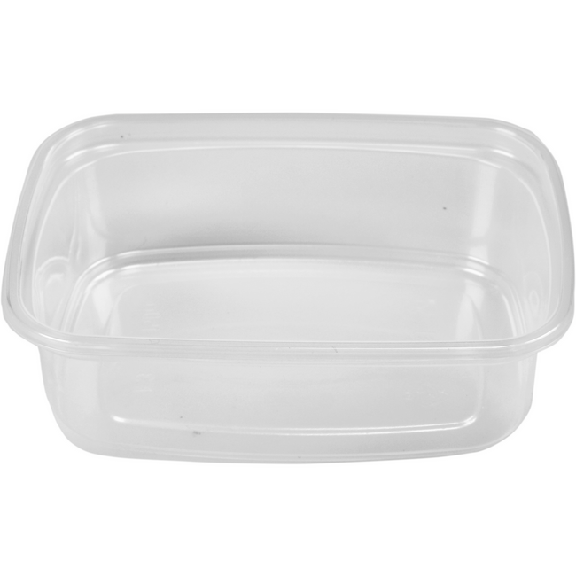 Klika - Bak | PP | 150ml | saladebakje | 108x82x30mm | transparant | 1000 stuks