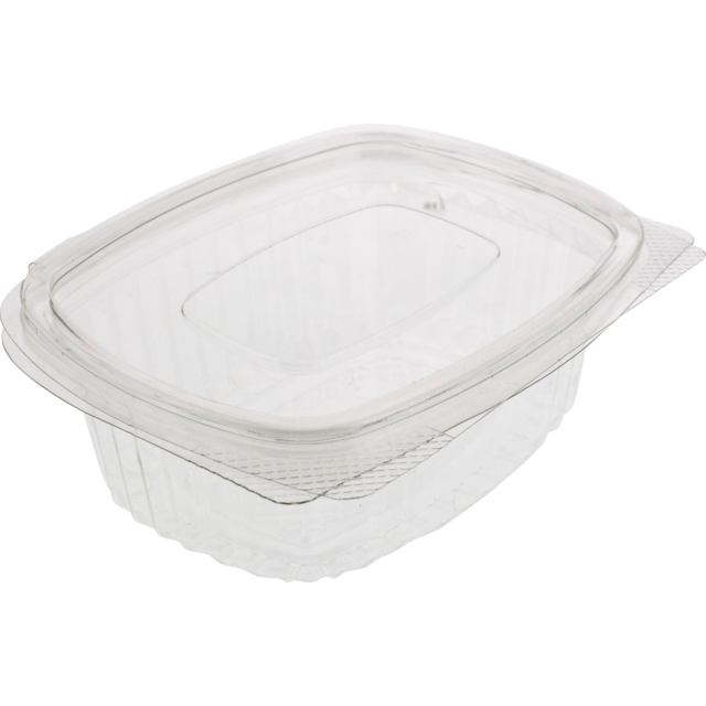 Klika - Bak | Gerecycled PET | 750ml | saladebak | 172x144x62mm | transparant | 500 stuks