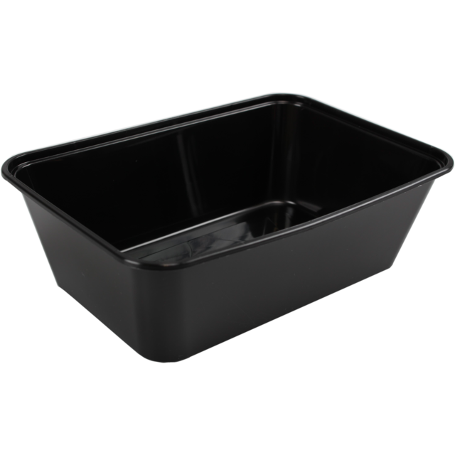 Klika - Bak | PP | 750ml | 172x120x50mm | zwart | 500 stuks